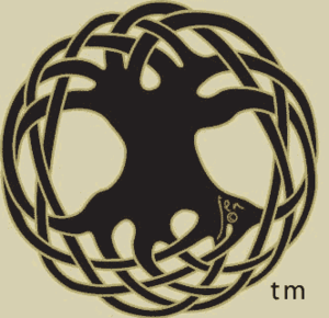 Celtic Tree of Life by Jen Delyth trademark Logo
