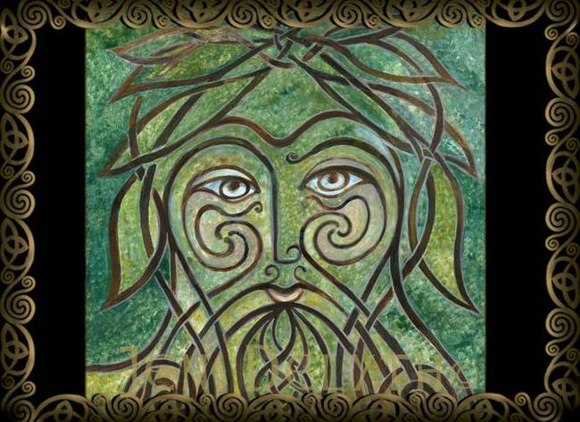 GREEN MAN - Myrddyn Wyllt